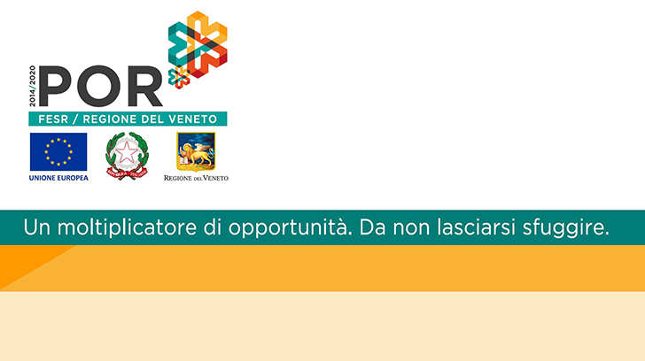 Intervento realizzato avvalendosi del finanziamento POR - Obiettivo “Investimenti a favore della crescita e dell’occupazione” Parte FESR fondo europeo di sviluppo regionale 2014-2020