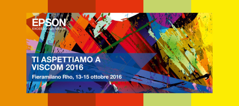 EPSON a Viscom Italia 2016